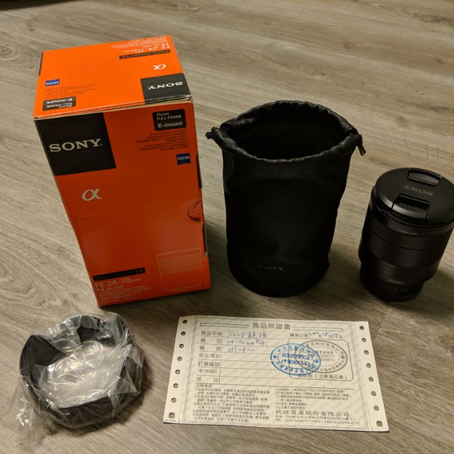 Sony Vario-Tessar T* FE  SEL24-70mm F4 OSS. SEL2470Z 二手