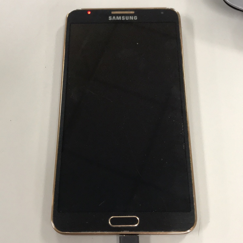 Samsung Note3 LTE 黑金款-零件機