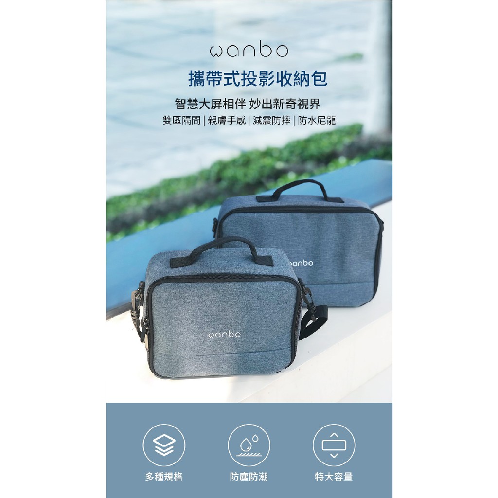 【萬播台灣】限量販售 攜帶式投影機收納包 台灣官方代理貨源(X1/T2/T2R)