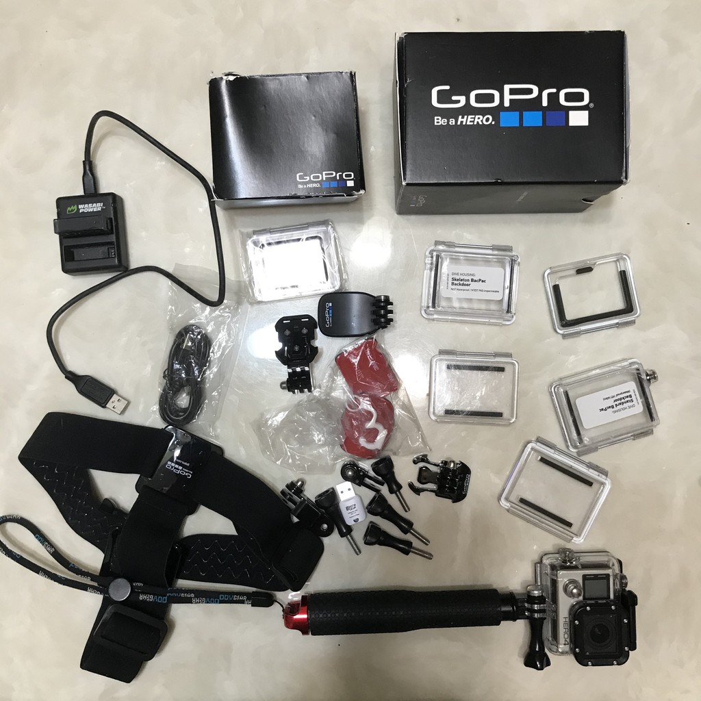 【二手】GoPro HERO4 Silver 銀版（觸控螢幕）專業極限運動攝影機