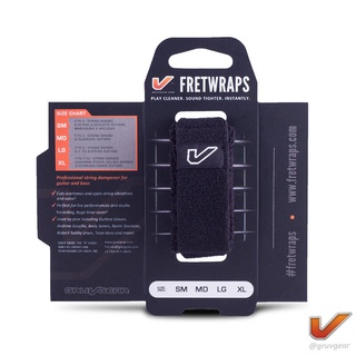 Gruv Gear FretWraps 悶音束帶 Black 黑【又昇樂器.音響】