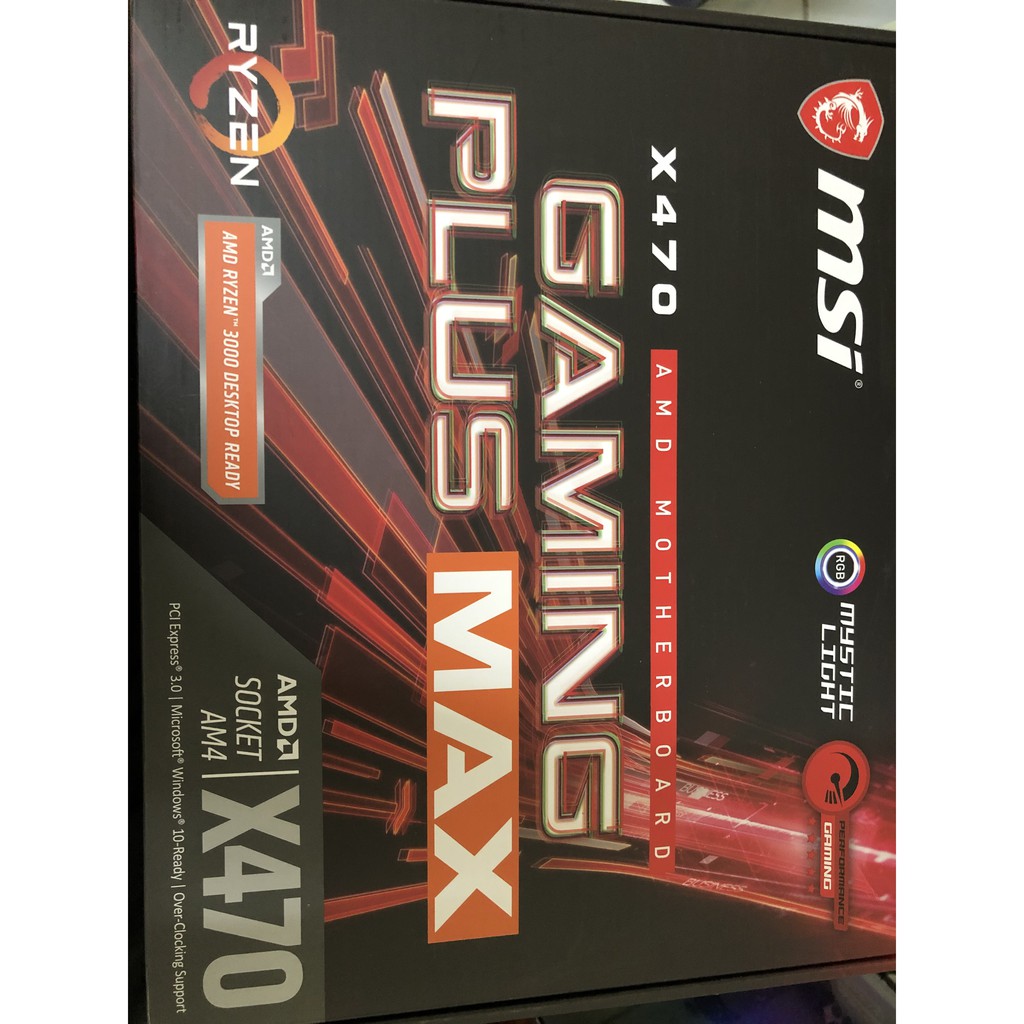 【MSI 微星】X470 GAMING PLUS MAX 主機板