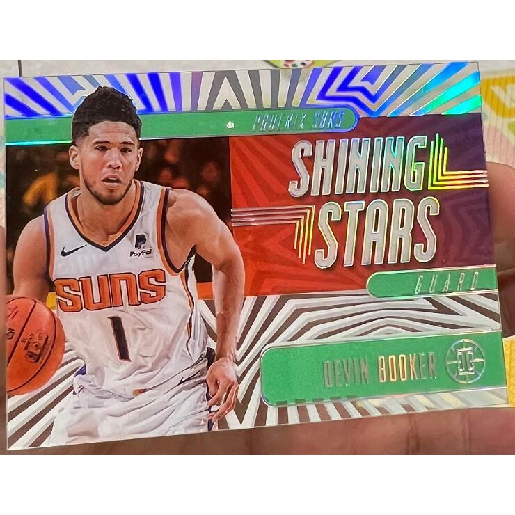 NBA 球員卡 Devin Booker 2019-20 Illusions Shining Stars 綠亮