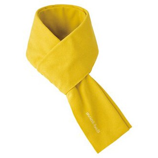 Mont-bell CHAMEECE Muffler 刷毛圍巾 保暖圍巾 黃色 1118163-JYL-C