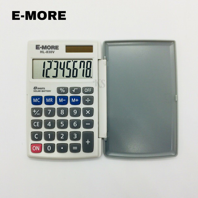 【特價】E-MORE久儀 HL-830V摺疊/攜帶型商用計算機  --庫存切貨全新品