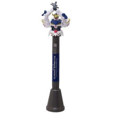 預購 日貨 機動戰士 鋼彈 筆 白 原子筆 玩偶筆 裝飾筆 可動筆 圓珠筆 黑筆 機器人 正版 J00014910