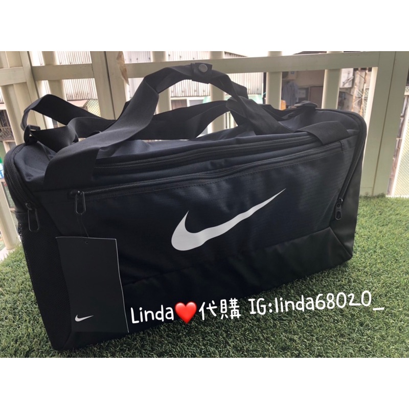 Linda❤️代購 Nike Brasilia 旅行袋 球袋 籃球袋 黑色 男生 BA5957-010