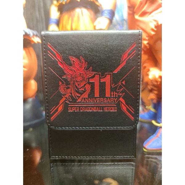 【SSR】七龍珠英雄 11週年 11th 皮革 卡盒 11周年 魂商店限定 收納盒