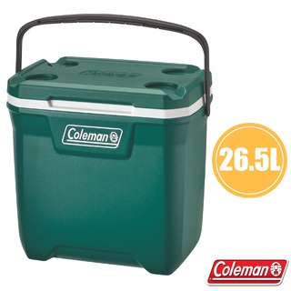 【美國 Coleman】XTREME 三日鮮手提冰箱.保冷保冰箱 保鮮桶/適野餐露營.烤肉釣魚 永恆綠 CM-37321