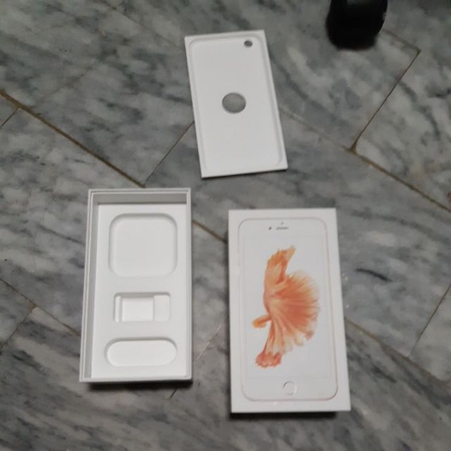 iphone 6s plus 玫瑰金 16g 原廠 空盒 盒子