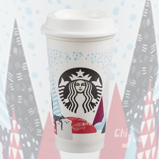 Starbucks 台灣星巴克 2016 聖誕節 耶誕 Kermit 16oz 隨行杯 環保杯 TOGO杯女神LOGO