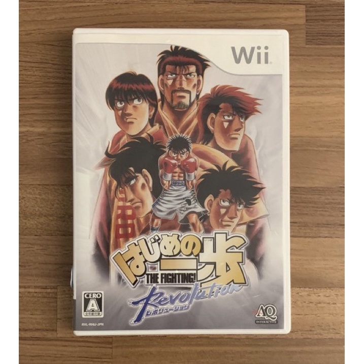 Wii 第一神拳 幕之內一步 正版遊戲片 原版光碟 日文版 日版適用 二手片 中古片 任天堂