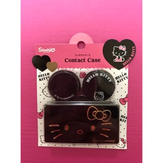 Kitty隱形眼鏡盒（黑）（日本帶回）（日本製）