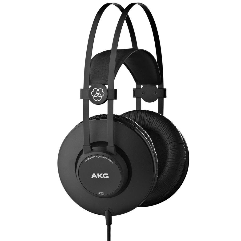 AKG K52密閉式 耳機 台灣公司貨 錄音監聽 - 手機音樂聆賞/實況直播/專業錄混音 禾豐音響