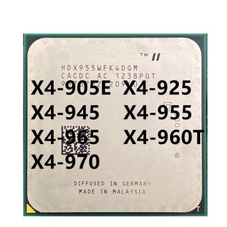 X4-925 X4-945 X4-965 X4-960T X4-970 95W 125W 四核CPU處理器插座AM3 9