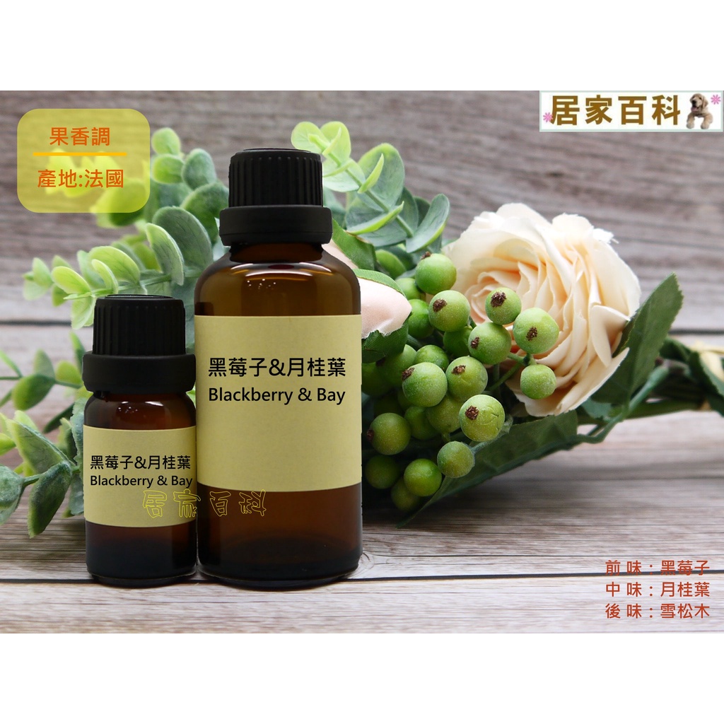 【居家百科】香精 黑莓子月桂葉 - 似 jo malone 英國 手工皂 DIY 蠟燭 香水 擴香 香磚 香氛