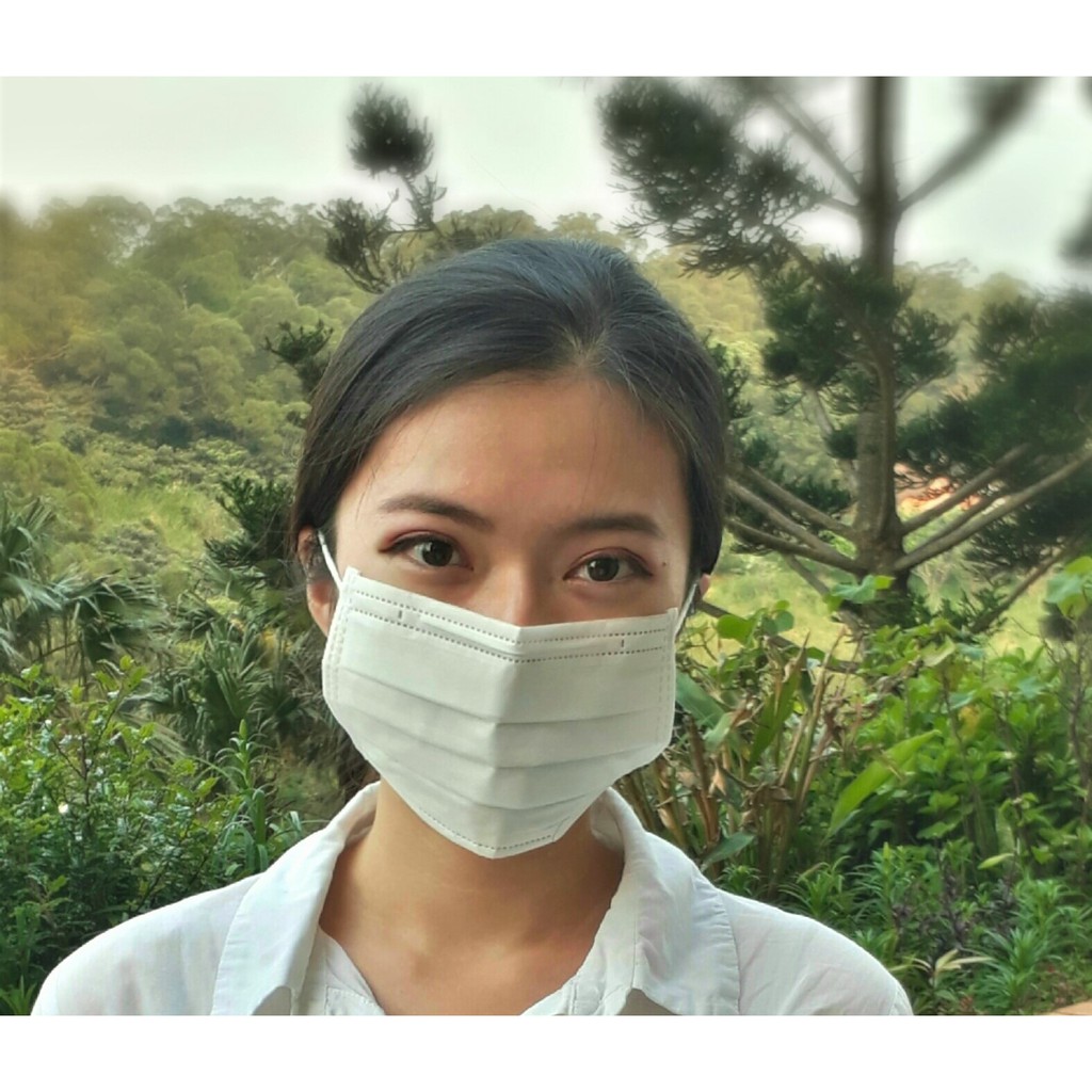 台灣流感大作戰＞守護天使奈米銀離子抑菌防護口罩(50片單片包裝)