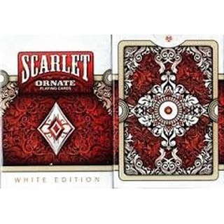 【USPCC撲克】UNBRANDED ornate white edition 紅-S10317983