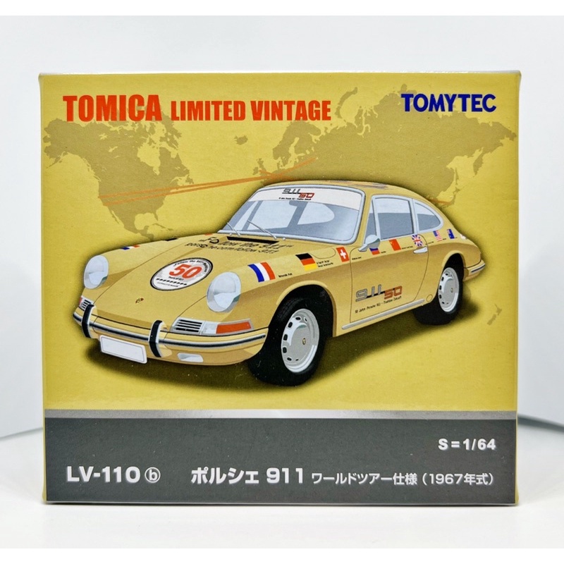 tomytec Porsche LV-110b 萬國國旗 911