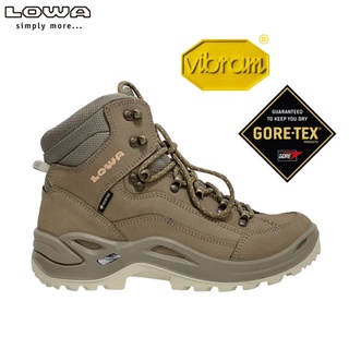 【LOWA 德國】女 中筒多功能健行鞋 RENEGADE GTX MID Ws 淺沙/杏色 LW320945-4317