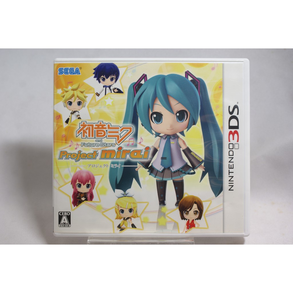 [耀西]二手 純日版 任天堂 3DS N3DS 初音未來與明日之星 未來計畫