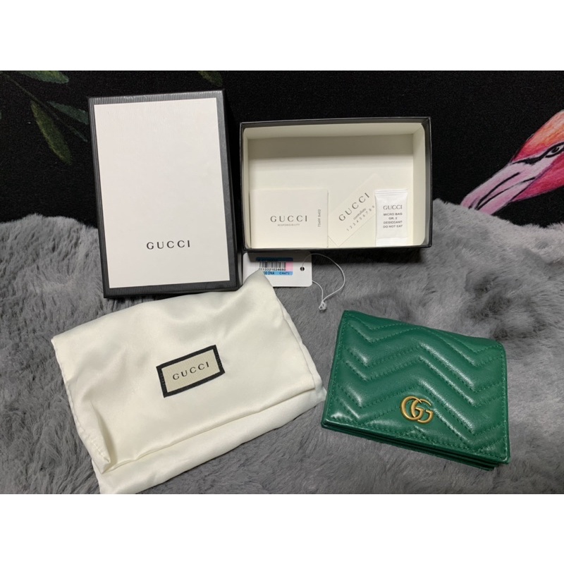 《二手》《正品》GUCCI marmont短夾