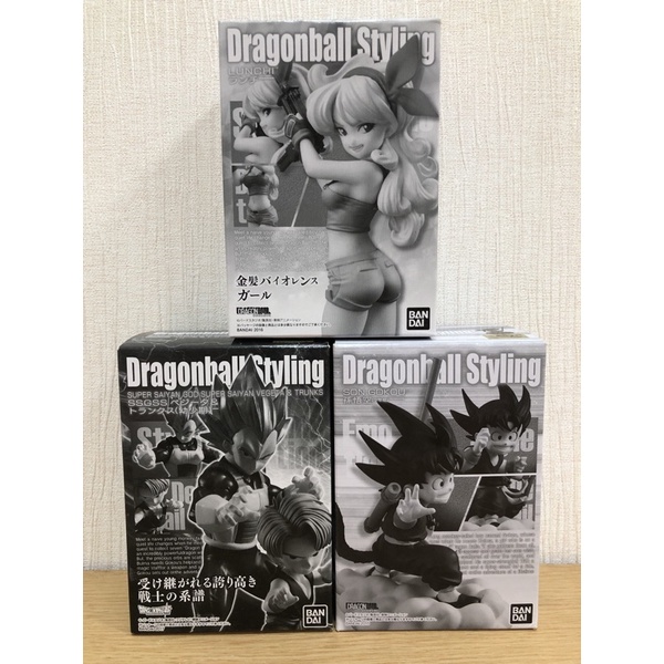 【山林老爸】金證日版 七龍珠 悟空 藍琪 達爾&amp;特南克斯 異色 Dragonball Styling 絕版老物 公仔景品