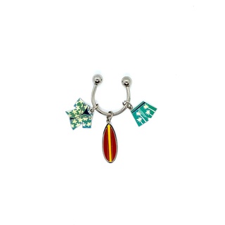 海島熱帶系列鑰匙圈 夏威夷多樣衝浪主題 Hawaii Surfing Theme Keychain 夏威夷進口 全新