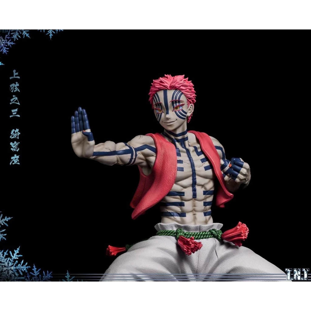鬼滅の刃 フィギュア ガレージキット GK 上弦の参 猗窩座 あかざ