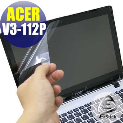 【EZstick】ACER V3-112 V3-112P 靜電式筆電LCD液晶 螢幕貼 (鏡面防汙)