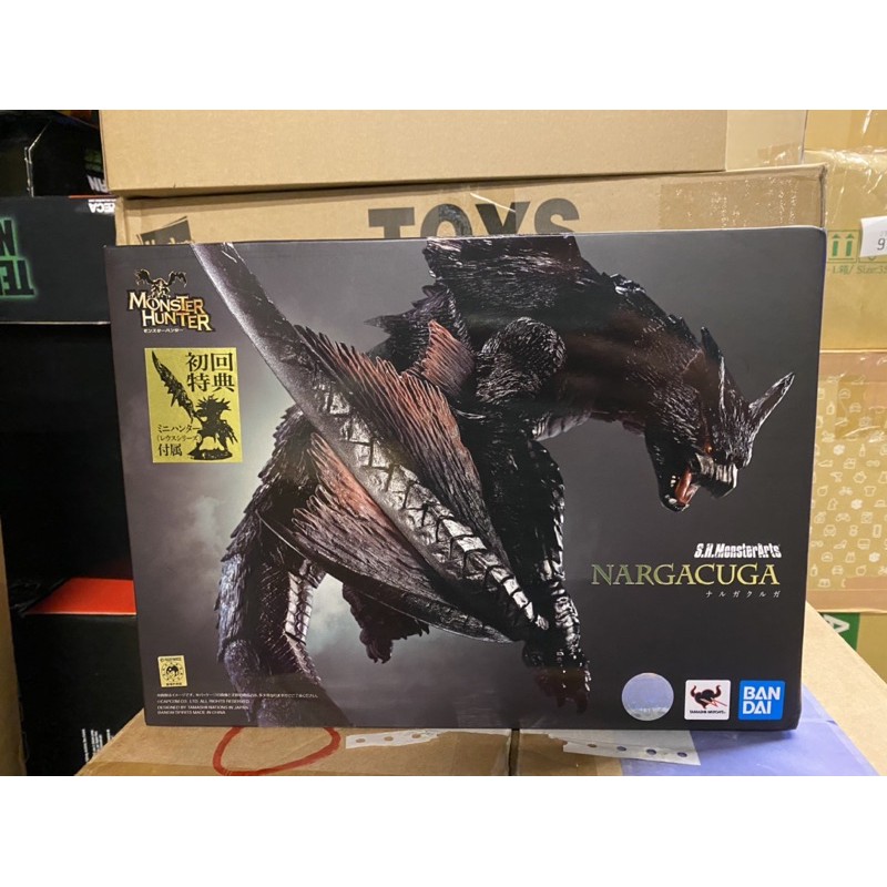 S.H.MonsterArts SHM × MONSTER HUNTER 魔物獵人 迅龍 納魯加庫魯加