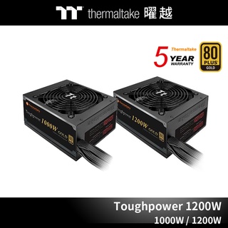 曜越 Toughpower 鋼影 金牌 半模組 電源供應器 1000W / 1200W