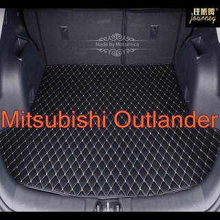 【現貨】工廠直銷適用三菱奧雷德Outlander 後車廂墊 Mitsubishi 專用汽車皮革後廂墊 後行李箱 後車箱