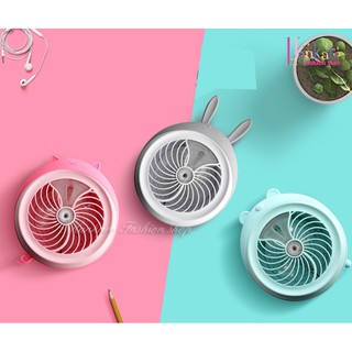 ☆[Hankaro]☆ 夏季新款創意萌寵加濕器噴霧USB迷你風扇 (批發另洽)
