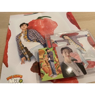 Nct Dream 渽民 志晟 帝努 楷燦小卡 hot sauce jewel case全專 海報 單封 clip ar