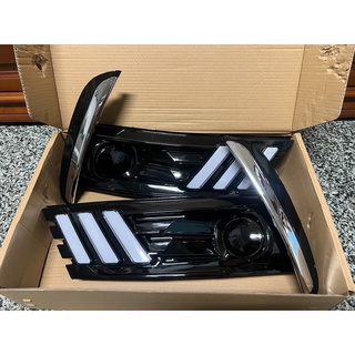 高雄現貨Toyota ALTIS 11.5 代 LED 霧燈 光柱 導光 野馬 雙色 日行燈 晝行燈 日間行車燈