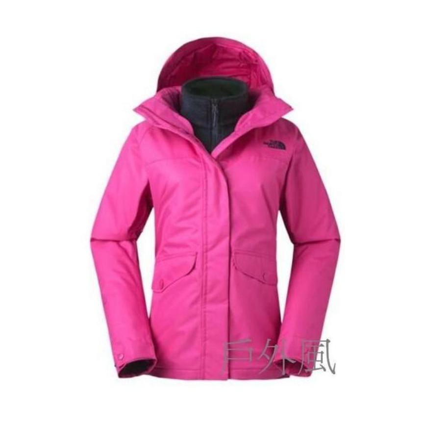 【The North Face】女 DyVent 刷毛保暖兩件式外套
