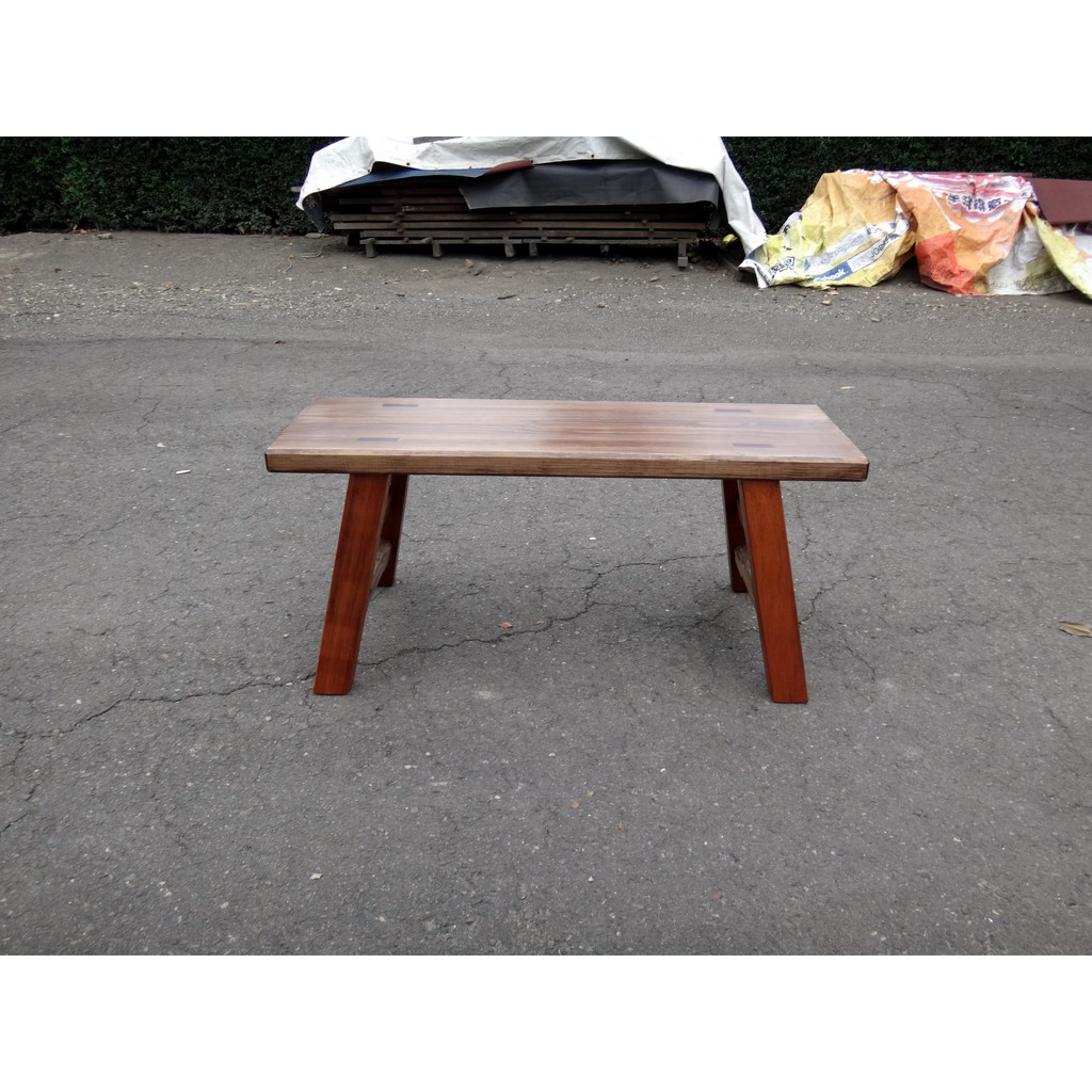C013 {崙頂傳統原木家具行}~傳統杉木長板凳 叫寬 接受訂做 訂色含運價