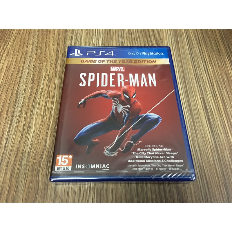 蜘蛛人 年度版 全新 - PS4 正體中文版