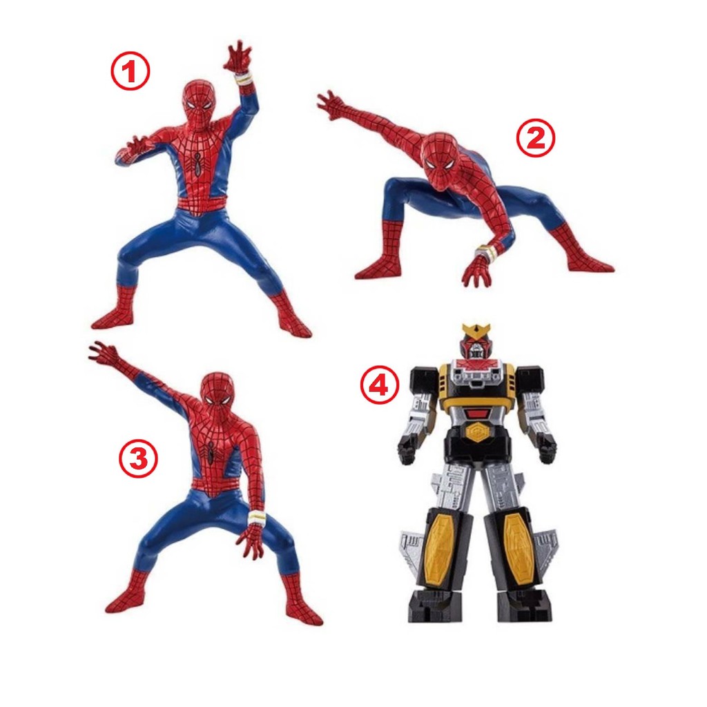 41 隨機出貨 轉蛋漫威marvel 東映蜘蛛人全4款 蝦皮購物