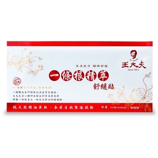 DR.Wang 王大夫一條根 精萃舒緩貼布(10片入/盒)