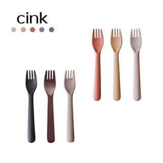 瑞典CINK 叉子三入組 兒童餐具 露營餐具 露營美學【多款可選】