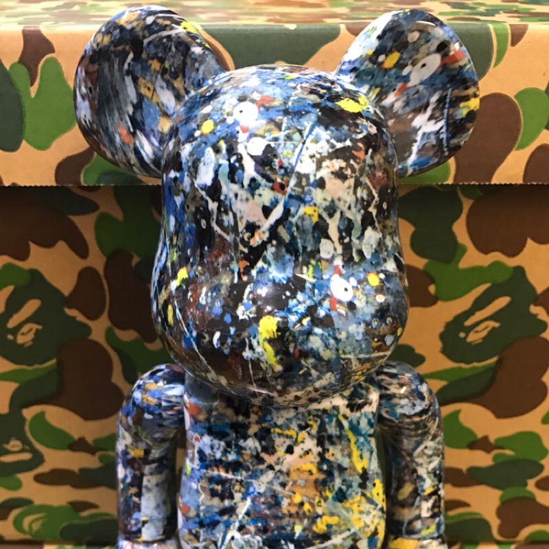 BE@RBRICK Jackson Pollock Studio 潑漆 400%