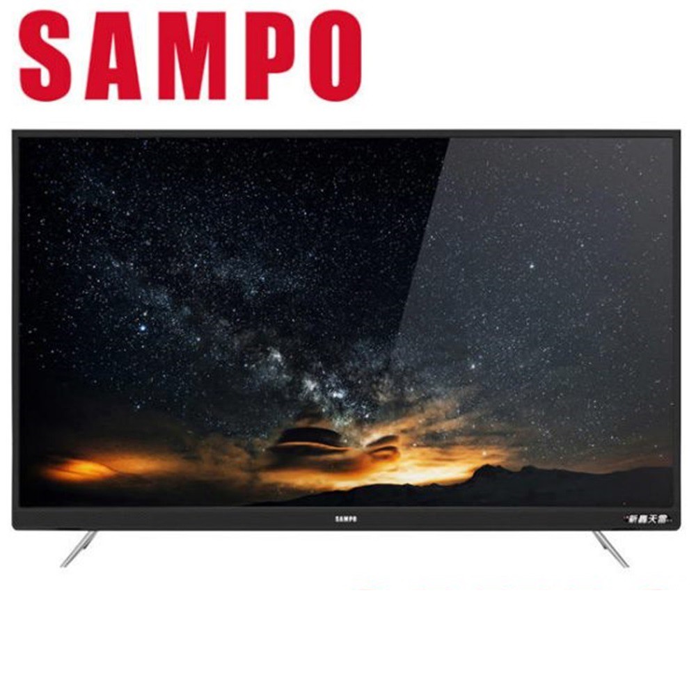 只有一台 SAMPO 聲寶 32吋 LED 液晶顯示器  電視 EM-32KT18A