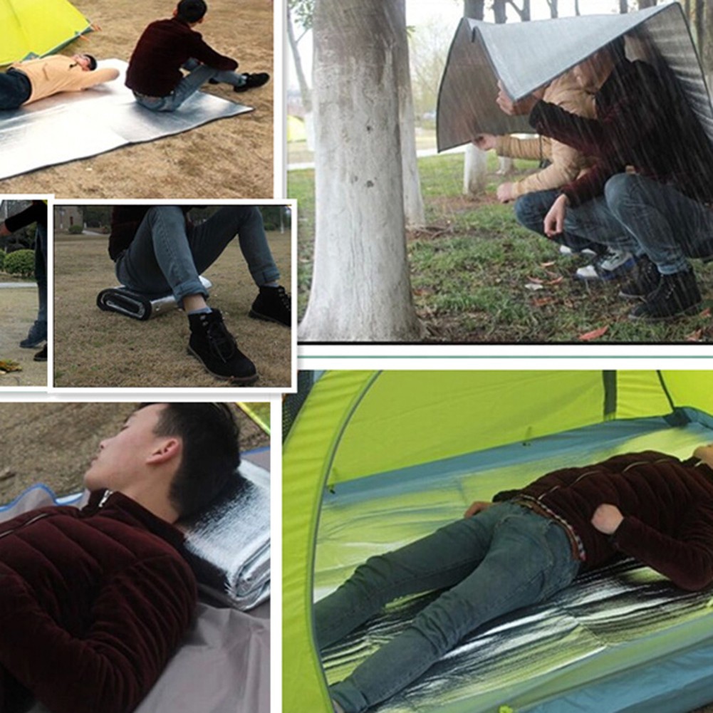 SEA 雙面鋁膜EVA防潮墊露營野營帳篷墊 寶寶爬行午休睡墊 野餐墊 鋁膜墊