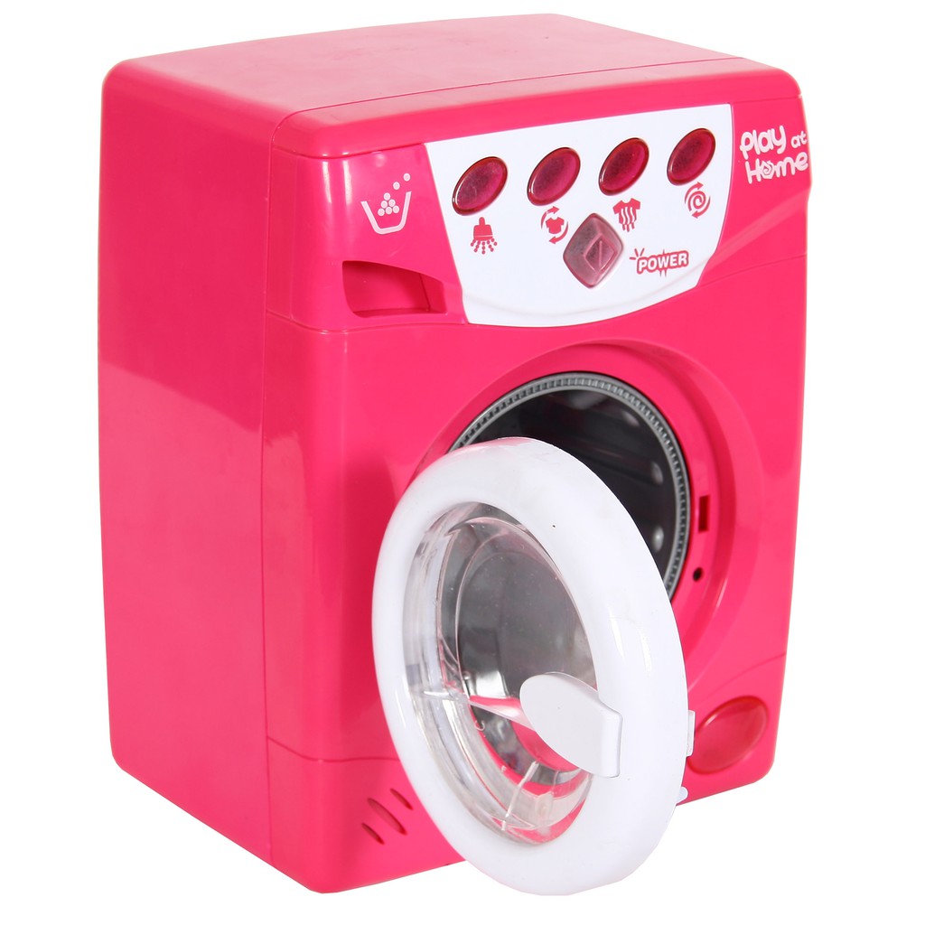 喜得玩具仿真洗衣機qf26132p 電動洗衣機洗衣機玩具玩具洗衣機兒童洗衣機過家家洗衣服 蝦皮購物