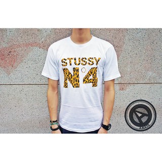 STUSSY CHEETAH NO4 TEE 白【STUSSY0072】【A-KAY0】