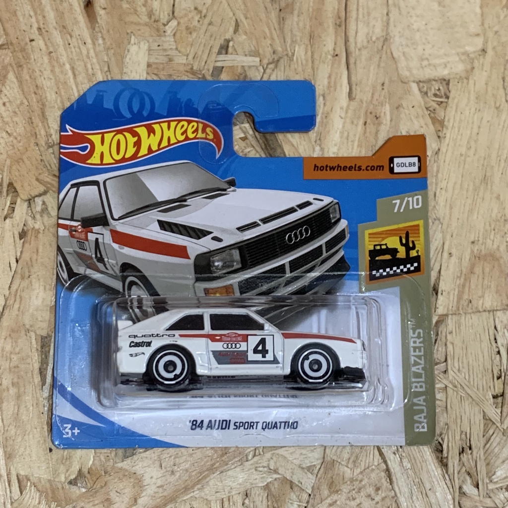 HOT WHEELS 風火輪 '84 AUDI SPORT QUATTRO 短卡 歐版