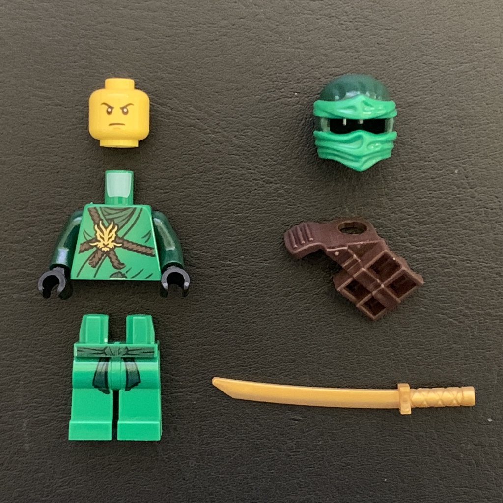 「樂高 軍團」 LEGO 旋風忍者 NINJAGO 亡靈紀念日 70596 綠忍者 勞埃德 Lloyd NJO226