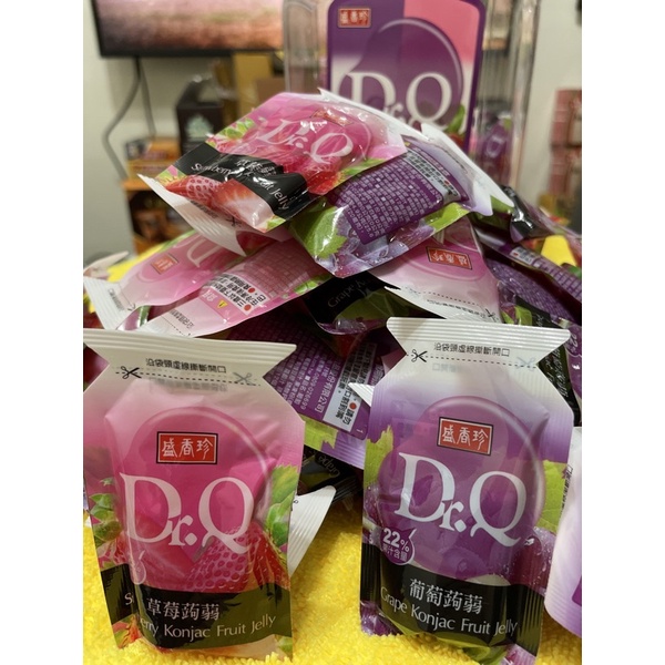 第一賣場現貨（24/12/25）拆賣一包4元 盛香珍 Dr.Q 葡萄草莓蒟蒻果凍 1.86公斤